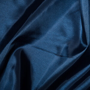Taffeta Metallic Silk Satin Dress Fabric Material - NAVY