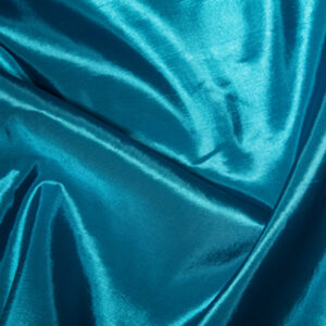 Taffeta Metallic Silk Satin Dress Fabric Material - TURQUOISE