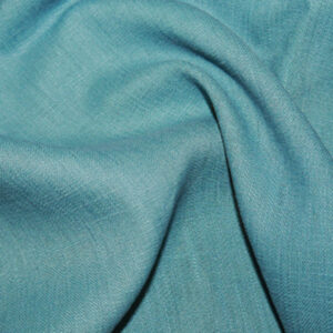 Washed Linen Canvas Fabric Material - TEAL