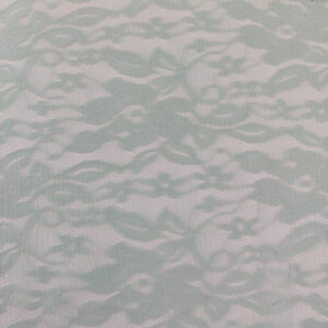 Floral Lace Fiona Fabric Material - MINT
