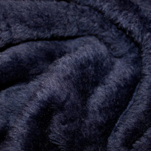 Supersoft Coral Fleece Fabric Material - NAVY