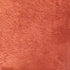 Supersoft Mary's Lamb Sherpa Cuddlesoft Fleece Fabric Material - CARROT