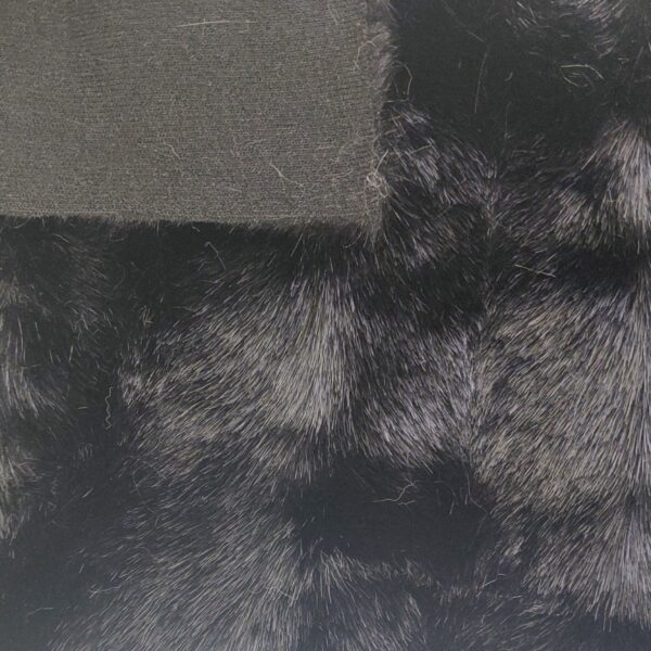 Super Luxury Faux Fur Fabric Material BLACK PANTHER CRS Fur Fabrics
