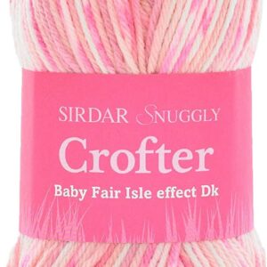 Sirdar SNUGGLY BABY CROFTER DK Knitting Wool Yarn 50g - 150 BONNIE