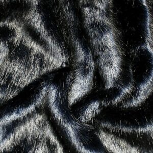 Super Luxury Faux Fur Fabric Material - SWISS NAVY