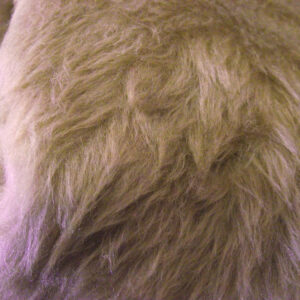 Plain Fun Faux Fur Fabric Material - CAMEL BROWN