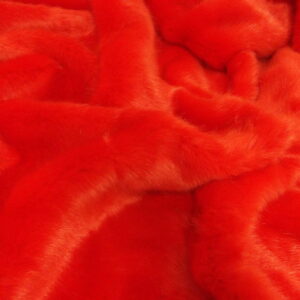 Super Luxury Faux Fur Fabric Material - SWISS FLAME