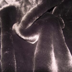 Super Luxury Faux Fur Fabric Material - SHORT PLUSH BROWN