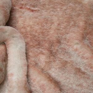 Super Luxury Faux Fur Fabric Material - SUPER SOFT PINK FROST