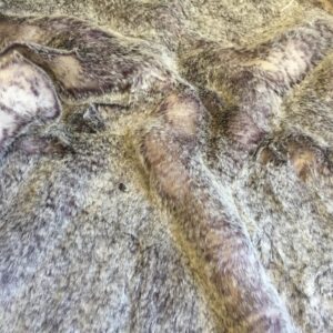 Super Luxury Faux Fur Fabric Material - SUPERSOFT PURPLE FROST