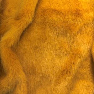 Super Luxury Faux Fur Fabric Material - SWISS GOLDEN YELLOW