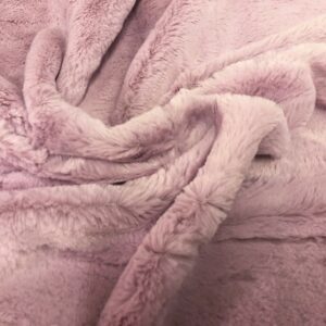 SUPER Luxury MICRO Faux Fur Fabric Material - LILAC