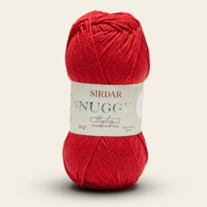 Sirdar Snuggly Replay Double Knitting Wool Yarn 50g - 116 Racecar Red