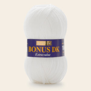 Sirdar Hayfield Bonus DK Double Knitting Yarn Wool 100g - 961 White