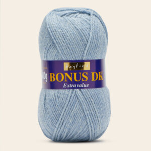 Sirdar Hayfield Bonus DK Double Knitting Yarn Wool 100g - 591 Sky Marl