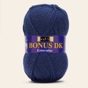 Sirdar Hayfield Bonus DK Double Knitting Yarn Wool 100g - 611 Sapphire Blue