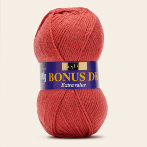 Sirdar Hayfield Bonus DK Double Knitting Yarn Wool 100g - 617 Soft Red