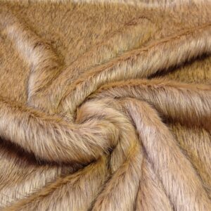 Super Luxury Faux Fur Fabric Material - LONG PILE ALSATIAN