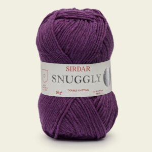 Sirdar SNUGGLY DOUBLE KNITTING BABY Knitting Yarn 50g - 502 Grape