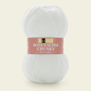 Sirdar HAYFIELD BONUS SUPER CHUNKY Knitting Wool Yarn 100g 961 WHITE