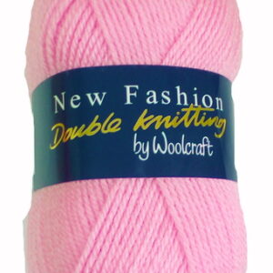 Woolcraft New Fashion Double Knitting Yarn Wool 100g - 23251 PRETTY PINK