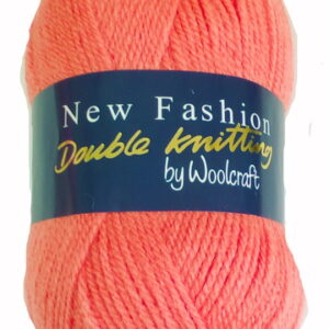 DIS Woolcraft New Fashion Double Knitting Yarn Wool 100g - 23113 CORAL