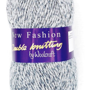 Woolcraft New Fashion Double Knitting Yarn Wool 100g - 207 GRAPHITE