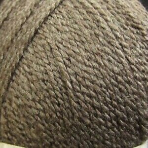 King Cole BOUNTY Aran Knitting Wool Yarn 250g - 1580 Brown