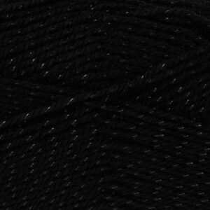King Cole Glitz Double Knitting Yarn Wool 100g - 480 Jet