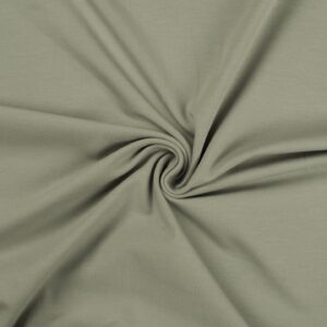 Cotton Jersey Spandex Stretch Dress Fabric Material - DUSTY MINT