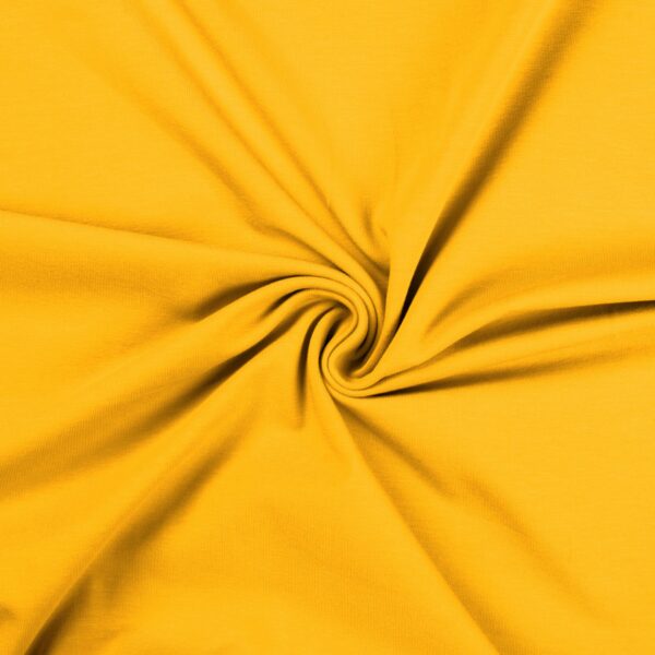 Cotton Jersey Spandex Stretch Dress Fabric Material YELLOW