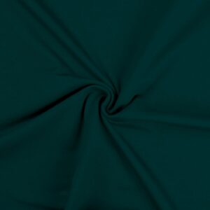 Cotton Jersey Spandex Stretch Dress Fabric Material - LT PETROL