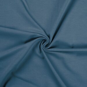 Cotton Jersey Spandex Stretch Dress Fabric Material - JEANS
