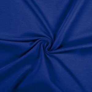 Cotton Jersey Spandex Stretch Dress Fabric Material - ROYAL