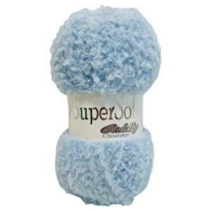 Jarol SUPERSOFT CUDDLY CHUNKY Knitting Wool Yarn 100g - 03 Baby Blue