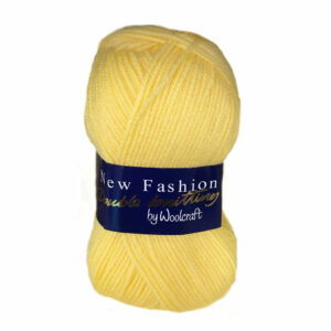Woolcraft New Fashion Double Knitting Yarn Wool 100g - 4F33 ButterScotch