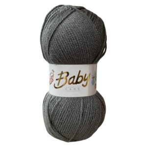 Woolcraft Baby Care DK Knitting Wool / Yarn 100g - 605 Flint