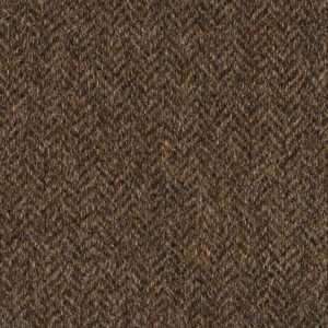 Pure Wool Shetland Herringbone Fabric Material - CAMEL