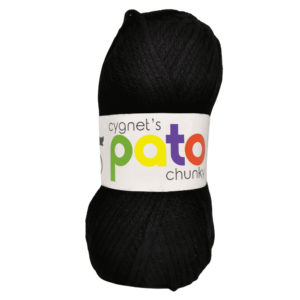 Cygnet Pato Chunky 100g - 886 Black