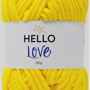 Creative World Of Crafts Hello Love Yarn - 016 School Yellow
