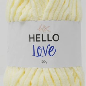 Creative World Of Crafts Hello Love Yarn - 001 Ivory
