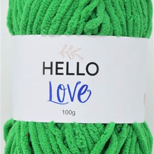 Creative World Of Crafts Hello Love Yarn - 018 Green