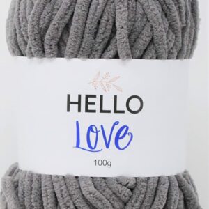 Creative World Of Crafts Hello Love Yarn - 010 Slate Grey
