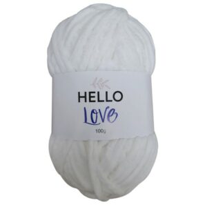 Creative World Of Crafts Hello Love Yarn - 002 White