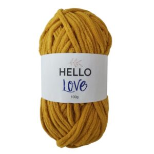Creative World Of Crafts Hello Love Yarn - 017 Gold