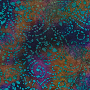 Hand Dyed Cotton Batik Fabric Material JLB0142DES2