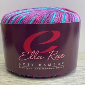Ella Rae COZY BAMBOO Double Knitting Yarn Wool 50g - 106 Bubblegum