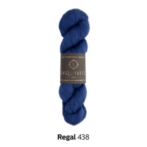 West Yorkshire Spinners EXQUISITE 4PLY Hank Wool Yarn 100g - 438 Regal