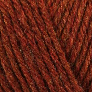 James C Brett Aztec Aran with Alpaca Knitting Wool Yarn 100g - AL14 Copper