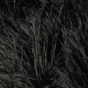 James C Brett Faux Fur Knitting Wool Yarn 100g - H10 Black